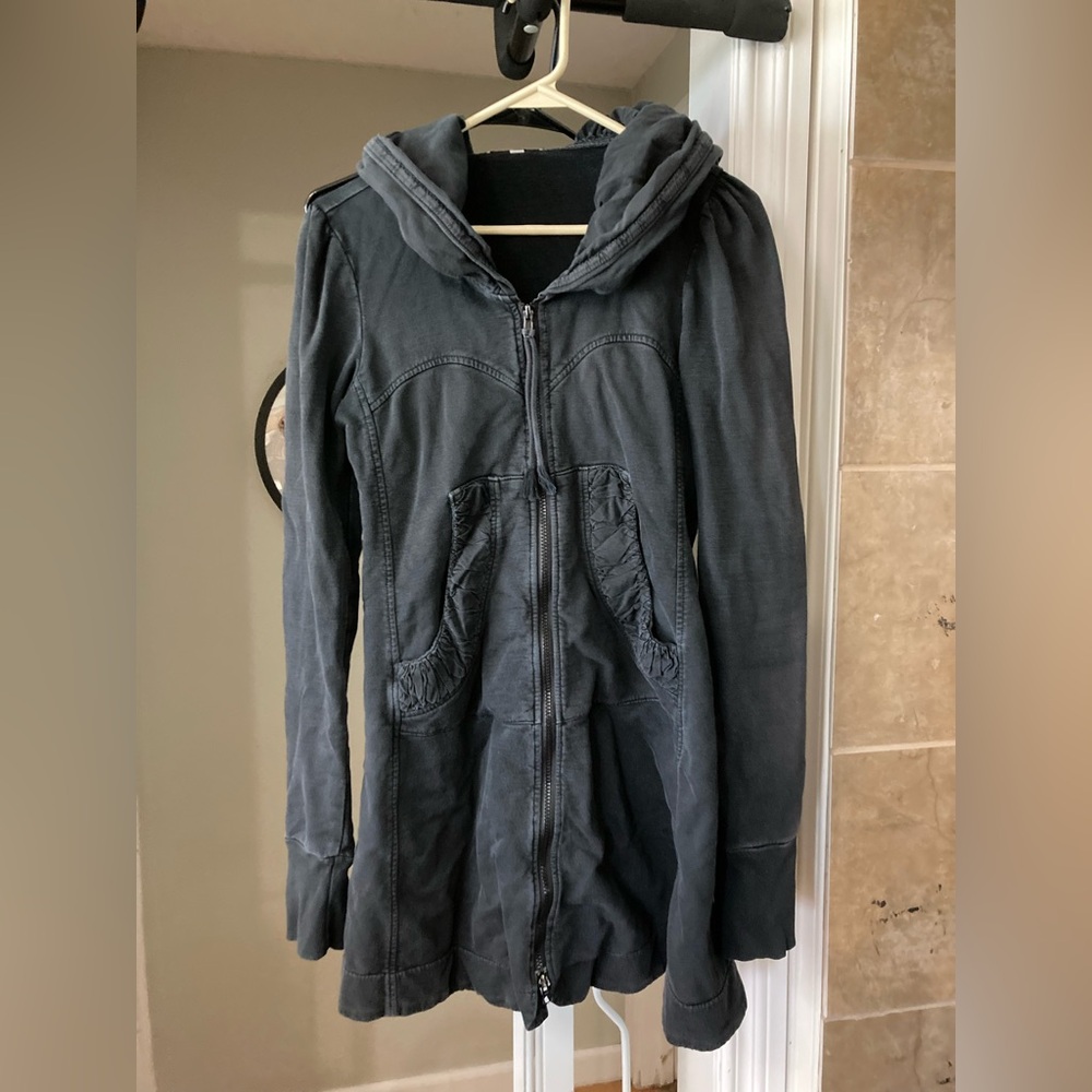 Black Hooded Jacket